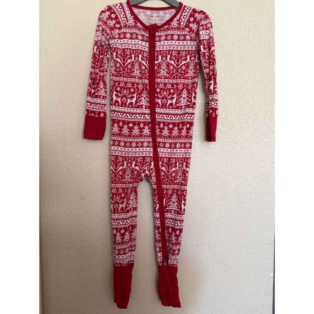 Red Christmas zippy size 18-24 months